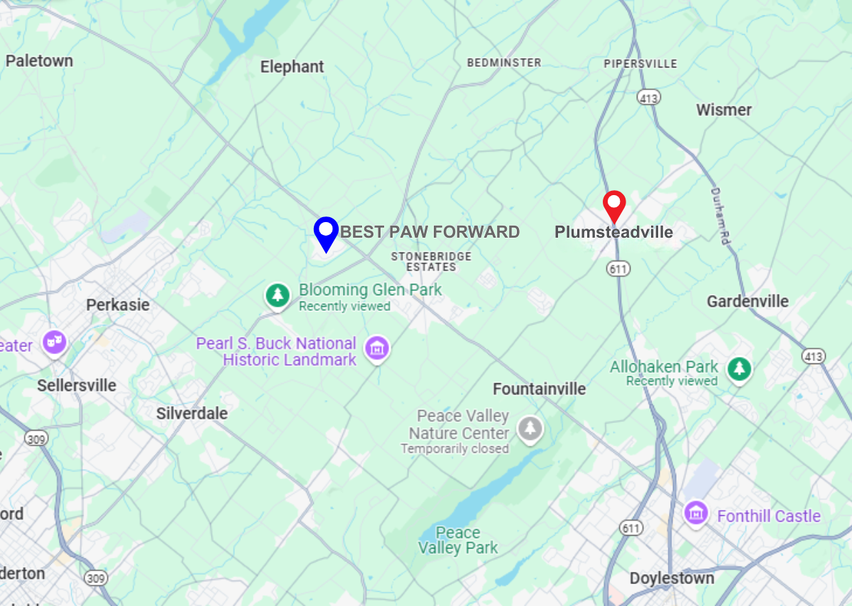 Plumbsteadville map